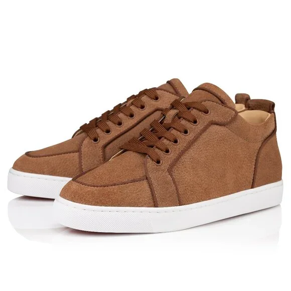 Christian Louboutin RANTULOW ORLATO FLAT Low Top Trainers Sneakers Shoes Christian Louboutin Rantulow Orlato Flat Mens Blue White Low  main image 3